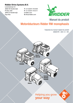 Motoréducteurs Ridder RW45-RW800 : IA Chat & PDF