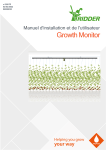 Ridder Growth Monitor : Manuel utilisateur + Aide IA