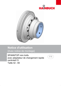 Hainbuch SPANNTOP mini Axfix Manuel du propriétaire