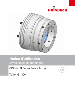 Hainbuch SPANNTOP nova Axzug Taille 32-100 Manuel du propriétaire