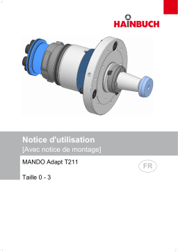 Hainbuch MANDO Adapt T211 pour B-Top3 Taille 0-3 Manuel du propriétaire