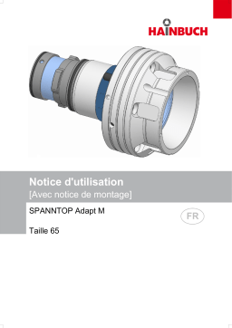 Hainbuch SPANNTOP Adapt M Taille 65 Manuel du propriétaire