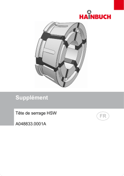 Hainbuch Têtes de serrage SK HSW 125 Manuel du propriétaire