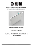 HJM EFH WIFI Radiateur : Chat IA &amp; T&eacute;l&eacute;chargement PDF