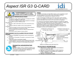 idi ISR Manuel utilisateur