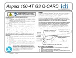 idi 100-4T Manuel utilisateur