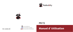 Radioddity PR-T2 & FS-T2 Manuel d'utilisation | AI Chat