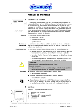 Schaudt EMS 03-2 Notice de Montage | AI Chat & PDF