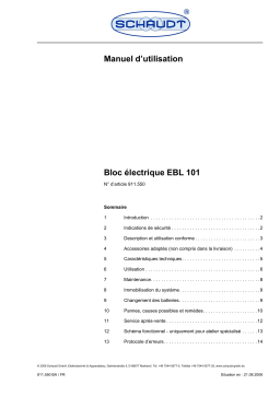 Manuel Schaudt EBL 101 | Chat IA et Téléchargement PDF