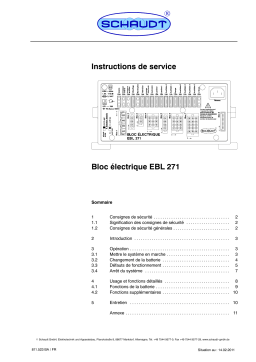 Schaudt EBL 271 Instructions | AI Chat & PDF