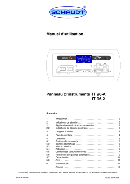 Schaudt IT 96-A, IT 96-2 : Manuel d'utilisation + Chat IA