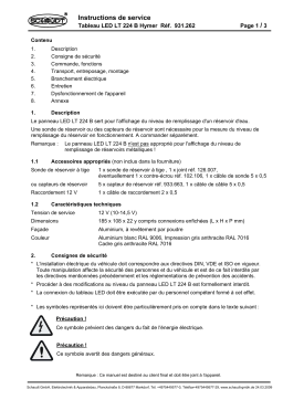Schaudt LT 224 B : Chat IA et PDF de l'User Guide