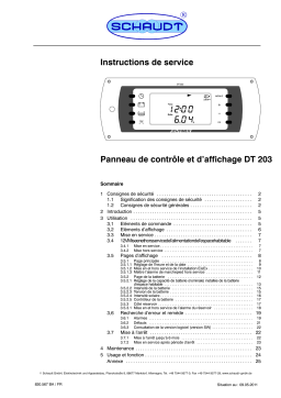 Schaudt DT 203: Instructions IA et PDF