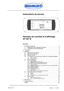 Lippert DT 201 B Manuel utilisateur