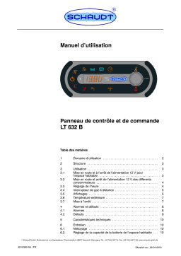 Schaudt LT 632 B Manuel d'utilisation | Chat IA