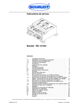 Schaudt WA 121545: Manuel IA et Téléchargement PDF