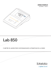 SI Analytics Lab 850 pH Meter Manuel du propri&eacute;taire