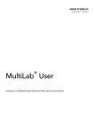 MultiLab User : Manuel d'Utilisateur + Chat IA