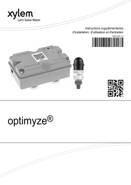 Xylem optimyze Conditioning Monitor Manuel utilisateur