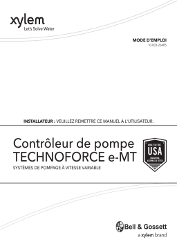 Bell & Gossett TechnoForce e-MT (10 003 264R5) Manuel du propriétaire