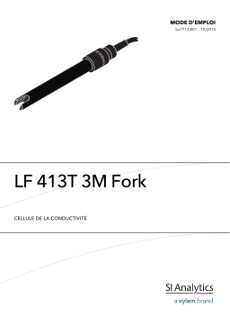 SI Analytics LF413T 3M Fork Sensor Manuel du propriétaire