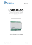 Technische Alternative UVR610S-OD Manuel du propri&eacute;taire