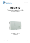 Technische Alternative RSM610 Manuel du propri&eacute;taire