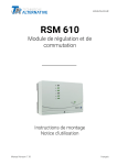 RSM610 Module de r&eacute;gulation : Chat IA &amp; PDF