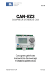 CAN-EZ3 Compteur d'&Eacute;nergie CAN : Chat IA &amp; PDF