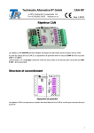 Technische Alternative CAN-RP: Manuel d'utilisation