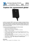 GBS01 Capteur Rayonnement: IA Chat &amp; PDF