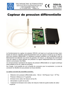 DDS-DL Capteur de Pression Différentielle | AI Chat & PDF Download