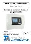 Technische Alternative UVR1611-N Relais Manuel du propri&eacute;taire