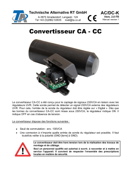 AC/DC-K Convertisseur CA-CC Manuel | AI Chat & PDF