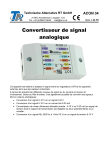 ACON 34 Convertisseur de signal | Chat IA &amp; PDF