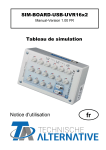 SIM-BOARD-USB-UVR16x2 Notice d'utilisation | AI Chat