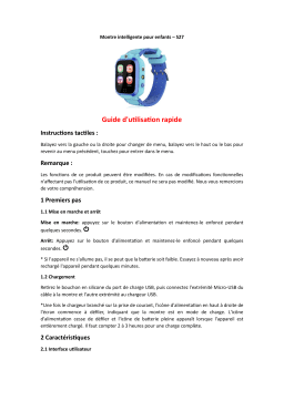 S27 Montre Intelligente Enfant: Guide + Chat IA