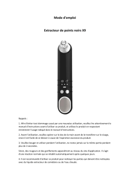 Extracteur de points noirs X9 : Chat IA & PDF