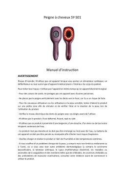 Manuel d'utilisation SY-S01 | Chat IA et PDF