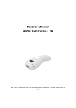 Manuel d'utilisation Épilateur Lumière Pulsée T21: AI Chat  & PDF