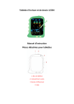 TeKKiWear LCD04 Manuel du propri&eacute;taire