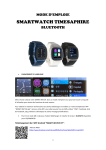 TIMESAPHIRE R26 Smartwatch: Mode d'emploi + Chat IA