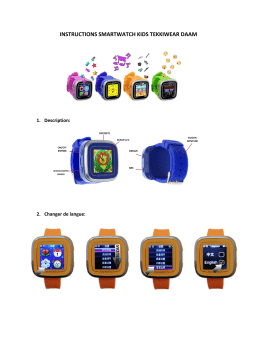 Tekkiwear DAAM Montres pour enfants: Chat IA & Téléchargement PDF