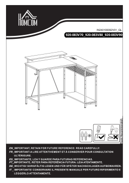 HOMCOM 920-083V80BK Manuel utilisateur