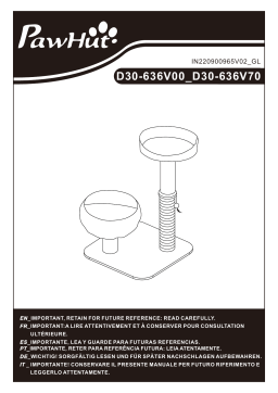 PawHut D30-636V00, D30-636V70 | AI Chat & PDF Access