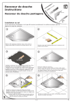 Receveur de Douche Pentagone : Instructions + IA