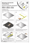 Receveur de douche: Instructions | AI Chat &amp; PDF