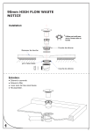 Notice Bonde d'&eacute;vacuation 90mm: IA Chat &amp; PDF