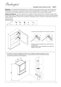 Burlington SM6015 Armoire murale: Chat IA et PDF