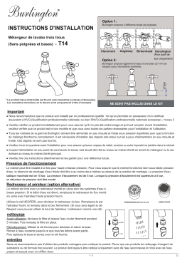 Burlington T14_QT Mode d'emploi